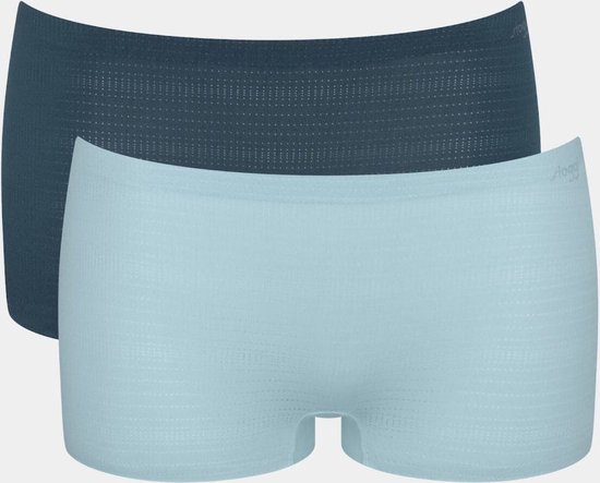 Lot de 2 Shorts & Boxers Sloggi Blauw Polyester 42