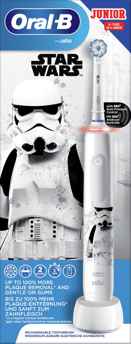 Oral-B Elektrische Tandenborstel - Junior Star Wars | bol.com