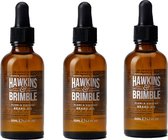 HAWKINS & BRIMBLE - Beard Oil - 3 Pak