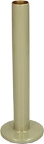 Kandelaren - Candle Stick Metal Green 7x7x21.5cm