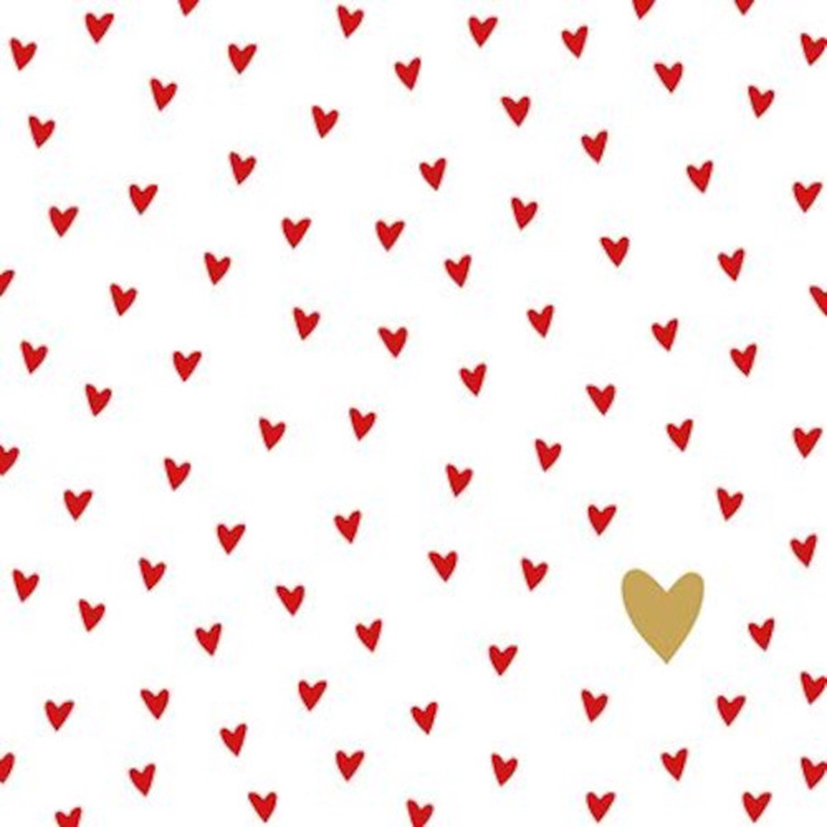 PPD - Cocktail servetten - Little hearts