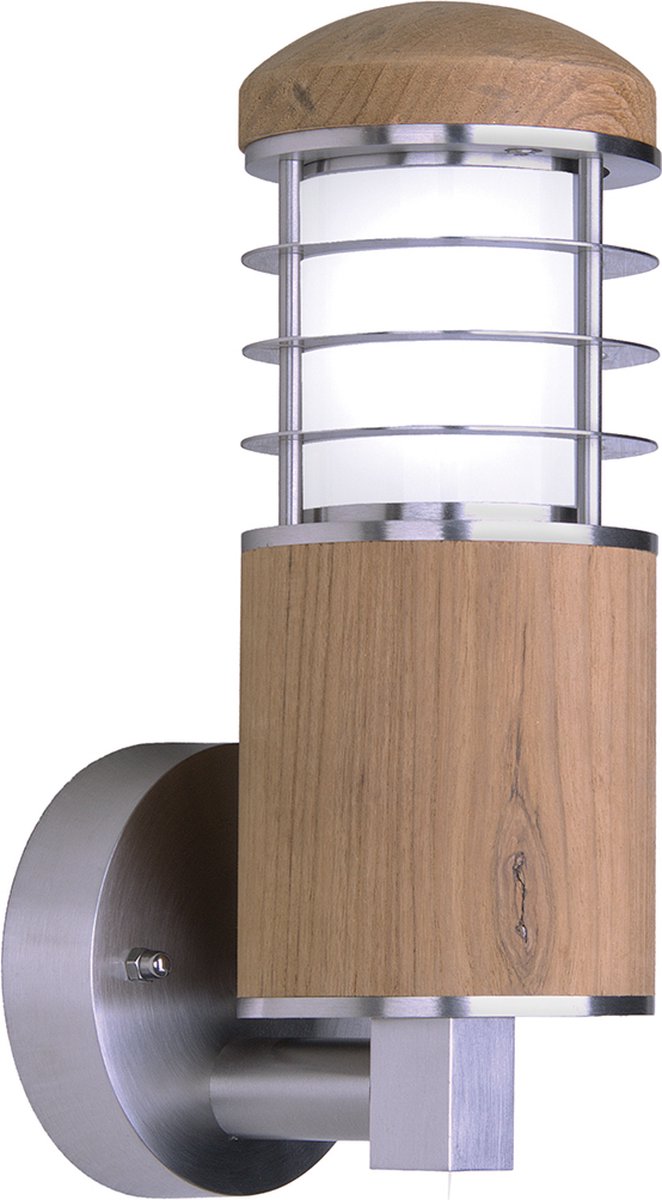 Steady Lighting - Wandlamp - Zilver - 14 x 10 x 0 cm- Geschikt voor woon en eetkamer