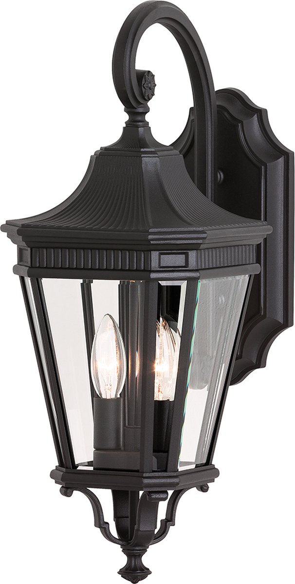 Steady Lighting - Wandlamp - Zwart - 29.5 x 22.9 x 0 cm- Geschikt voor woon en eetkamer