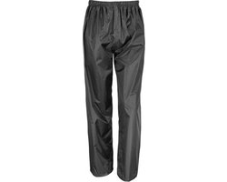 Result - Regenbroek - Unisex - Maat L - Zwart