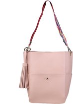 Roze Bag in Bag Schoudertas - Crossbody Tas - Schoudertas - 2 Tassen - Roze