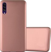 Cadorabo Hoesje voor Samsung Galaxy A50 4G / A50s / A30s in METALLIC ROSE GOUD - Beschermhoes gemaakt van flexibel TPU silicone Case Cover
