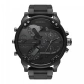 Diesel DZ7396 horloge mannen - Roestvrij Staal - zwart
