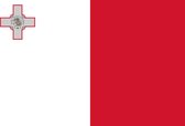Vlag Malta 70x100cm - Spunpoly