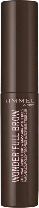 Rimmel London Wonder'full 24 Hour Brow Mascara - Wenkbrauwgel - 003 Dark brown