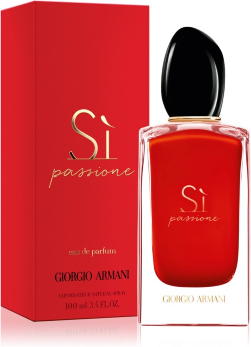 Giorgio Armani Sì Passione 100 ml - Eau de Parfum - Damesparfum