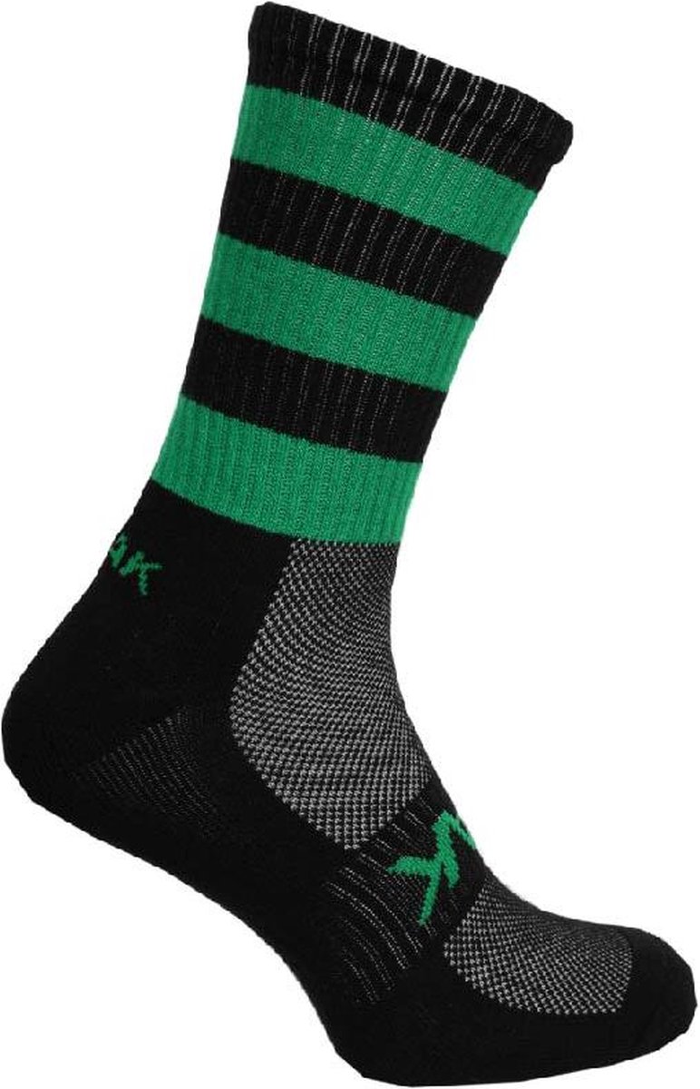 Atak Shox Midleg Sports Socks Black/Green Unisex 6-8