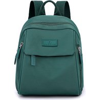 Sacs pour femmes - sac à dos compact vert - hydrofuge - matériau durable - école - travail - voyage