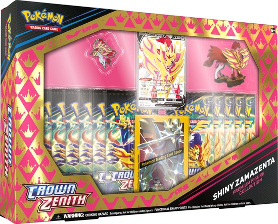 Pokémon - Shiny Zamazenta Premium Figure box - Pokémon Kaarten