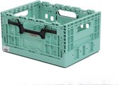 WICKED Smart Crate turquoise met zwarte grepen