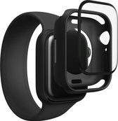 Invisible Shield Screenprotector geschikt voor Apple Watch Series 7 (41mm) Glazen | Invisible Shield GlassFusion 360 Full Body Protector - Case Friendly - Zwart