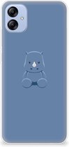 TPU Silicone Hoesje Geschikt voor Samsung Galaxy A04e Telefoonhoesje Baby Rhino