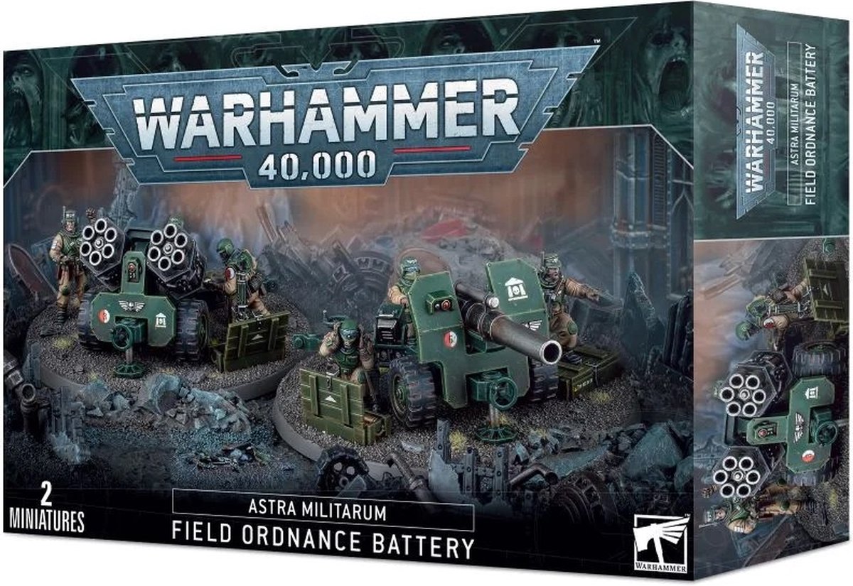 Warhammer 40K - Astra Militarum Field Ordnance Battery (47-41) - Games Workshop