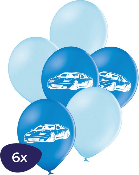 Ballons de voiture - Décorations d'anniversaire de garçon - Ballons à l' hélium -... | bol.com