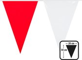 Boland - PE vlaggenlijn rood/wit - Geen thema - Feestversiering