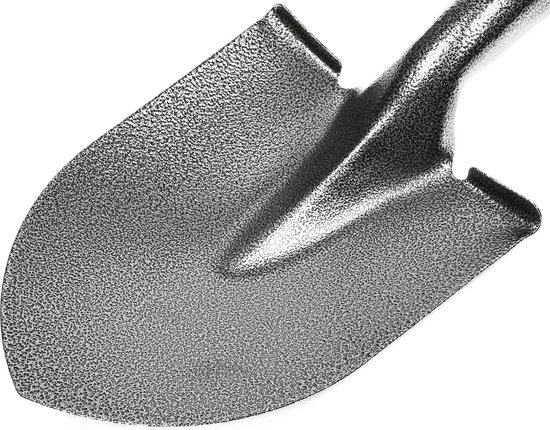 Benson Stevige tuinschep - 70 cm - hamerslag staal - houten steel - ergonomische grip van Benson — afbeelding 3