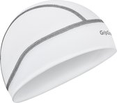 GripGrab - UPF 50+ Lightweight Zomer Fiets Helmmuts UV Bescherming Fietsmuts Skull Cap - Wit - Unisex - Maat One Size