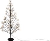 Kerstboom Zwart - Plastic/Ijzer - LED - Patric - Giga Meubel