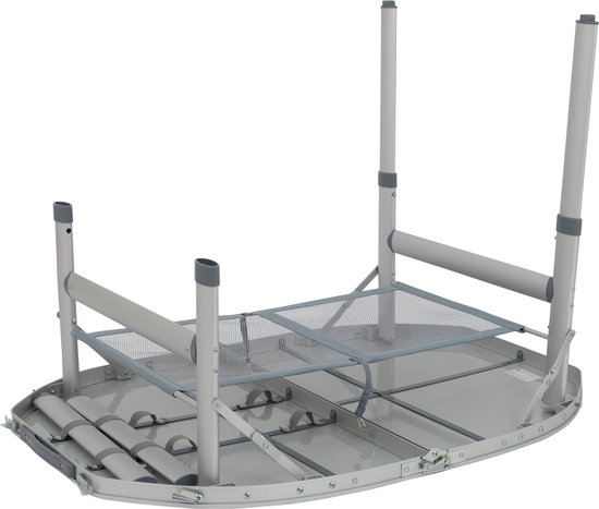 Bo-Camp - Tafel - Premium - Ovaal - Koffermodel - 100x70 cm van Merkloos — afbeelding 3