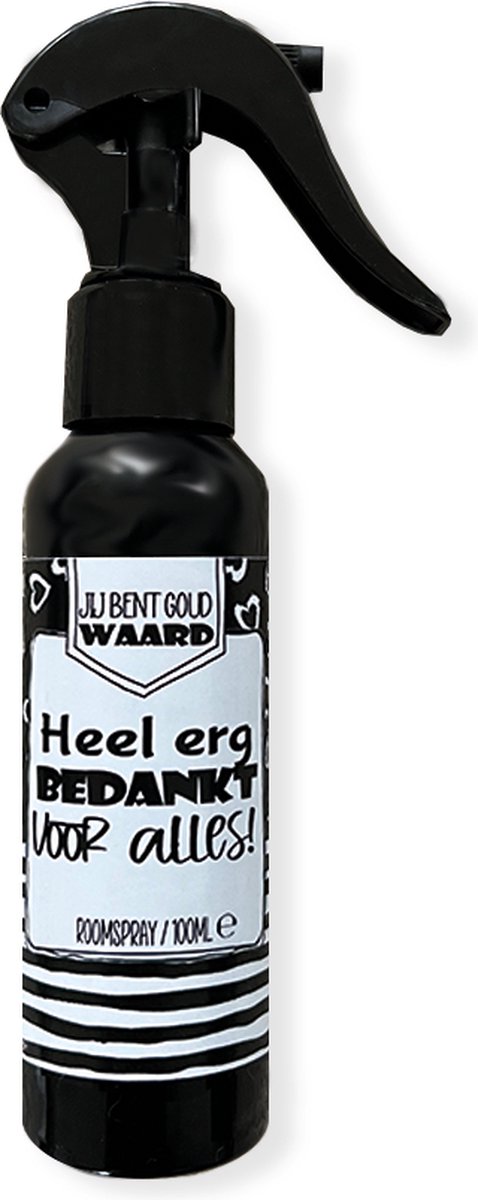 Goedkoopste Roomspray - Heel erg bedankt voor alles
