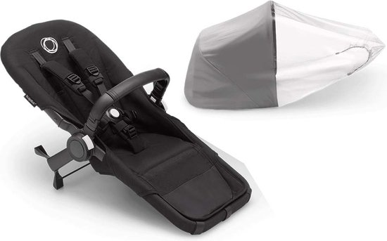Product: Bugaboo Donkey5 Duo Uitbreidingsset - Midnight Black, van het merk Bugaboo