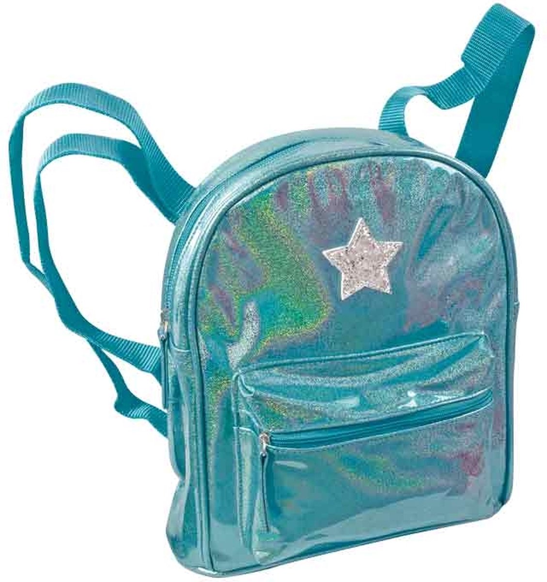 BB hologram peuter meisjes rugzak blauw