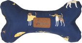 Joules bot dog print navy 24X13 CM