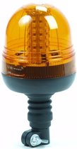 Topgear LED Zwaailicht - Zwaailamp - Flexibele Voet - Oranje - 12/24 Volt