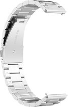 Band Geschikt voor Huawei Watch GT Runner/Watch GT 3 46mm gemaast staal Zilveren