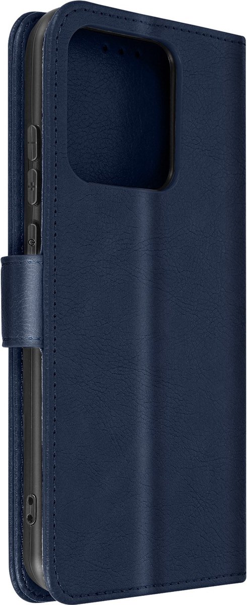 Geschikt voor Xiaomi Redmi 10A Bookcover Video Support Functie nachtblauw