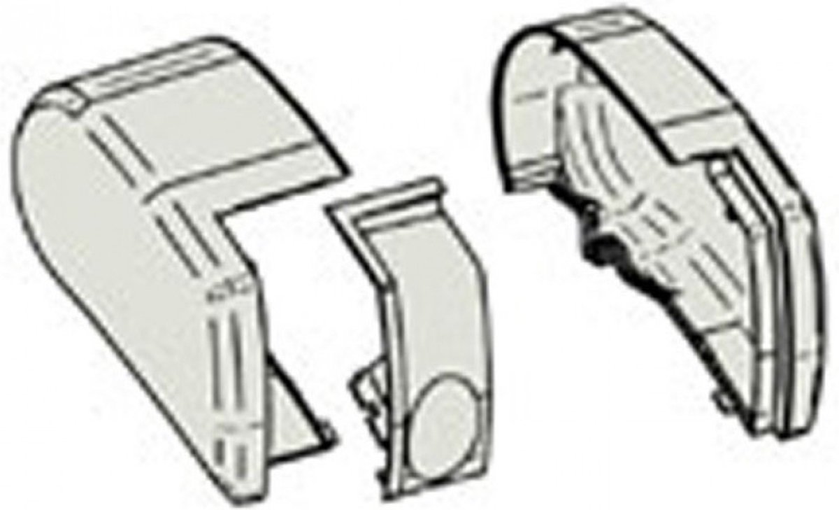 Thule Eindkap Main Housing LH+RH 9200 Crème