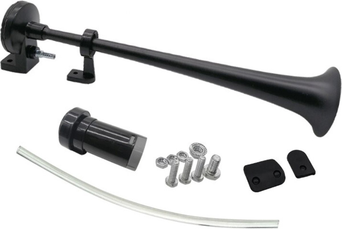 Bolture Luchthoorn 12 Volt - Turkse Fluit - Scheepshoorn - Misthoorn - Toeter - Voor Elk Voertuig - 150 Decibel