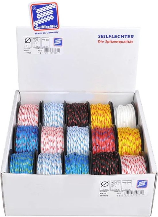 Mini koord Polyester, 3mm, 20m, assorti van MINI — afbeelding 3