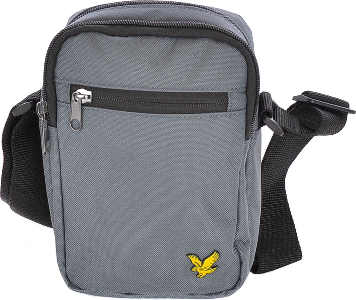 Lyle & Scott Reporter Bag Gunmetal | bol.com