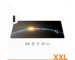 Muismat XXL - Bureau Onderlegger - Gaming Mousepad - 90x40 CM - Earth
