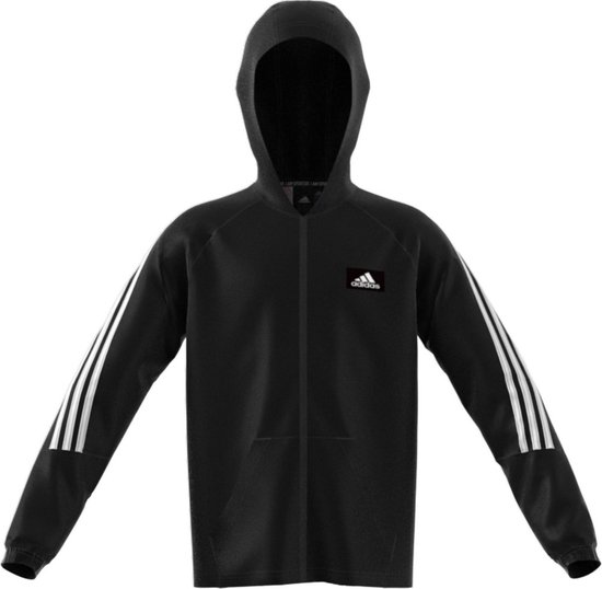 adidas Performance B Fi W Fz Hd Sweatshirt Gemengd kind Zwarte 7/8 jaar