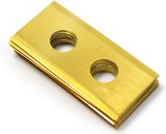 EOPUOZS Set Van 36 Messen Voor Worx Landroid - Titanium Gecoat, Roestvrij Staal - Compatibel Met Worx, LandXcape, Robomow Robotmaaiers