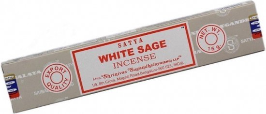 Encens Satya - Forfait Satya - Encens Sage White , Lavande & Sept