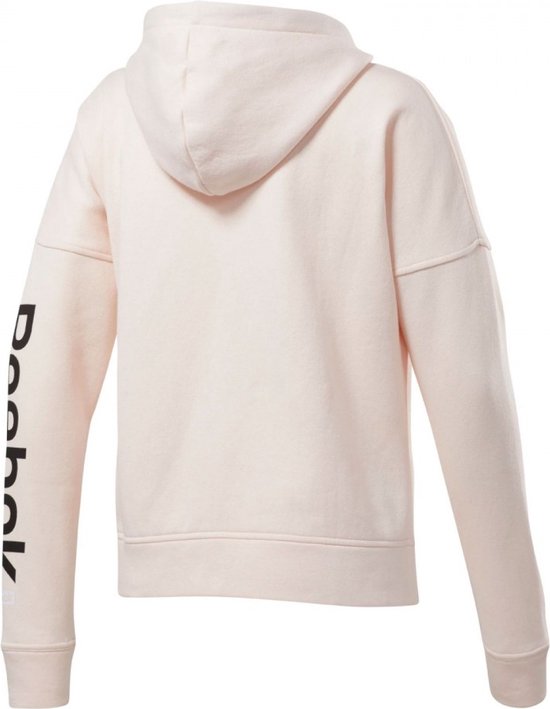 Reebok Linear Logo Full Zip Sweatshirt Vrouw Rose 2XS