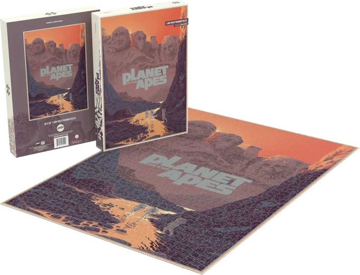 Mondo Planet Of The Apes Puzzel Mount Rushmore (1000 pieces) Multicolours