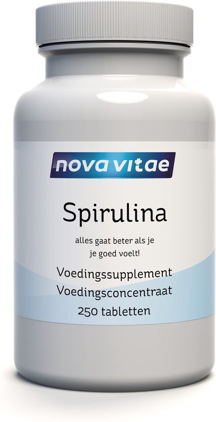 Nova Vitae - Spirulina - 250 tabletten