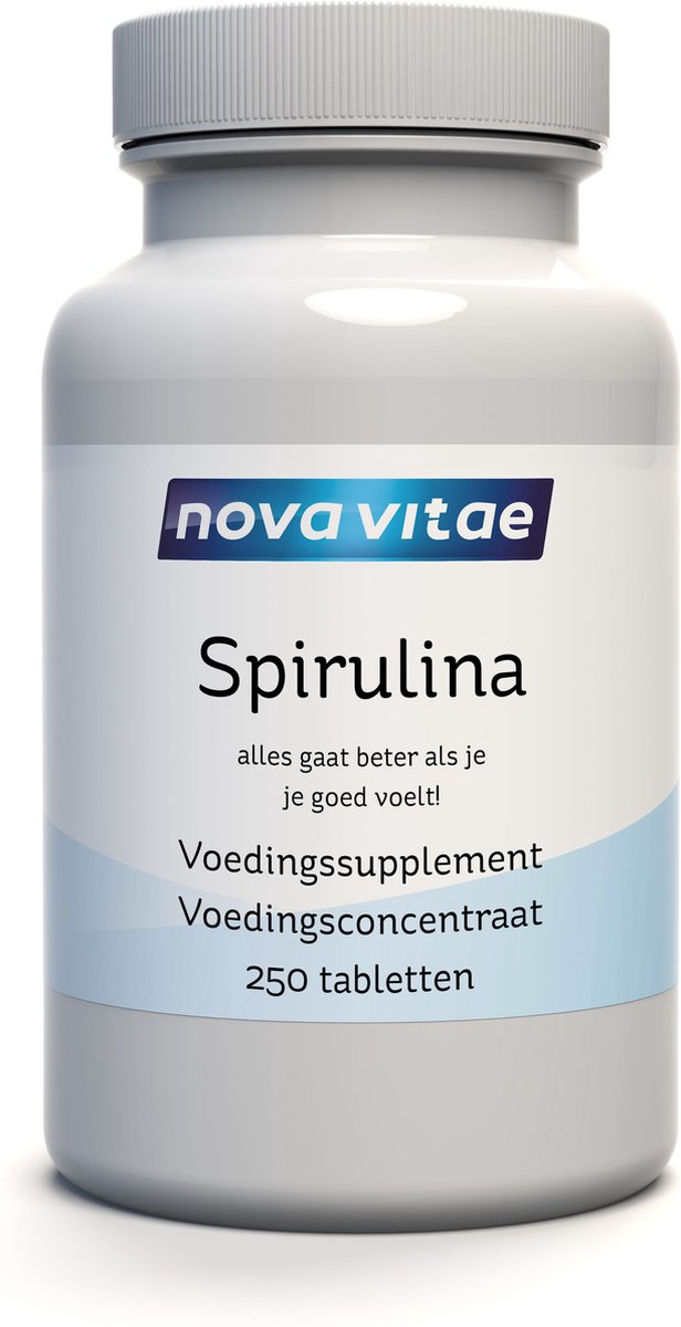 Goedkoopste Nova Vitae - Spirulina - 250 tabletten