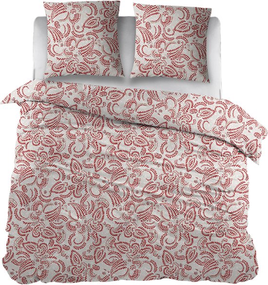 Housse de couette Snoozing Chou - Extra large - 270x200/220 cm - Rouge