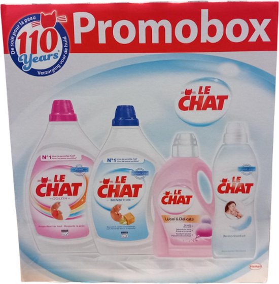 Le Chat Lessive Liquide & Assouplissant - Promobox | bol