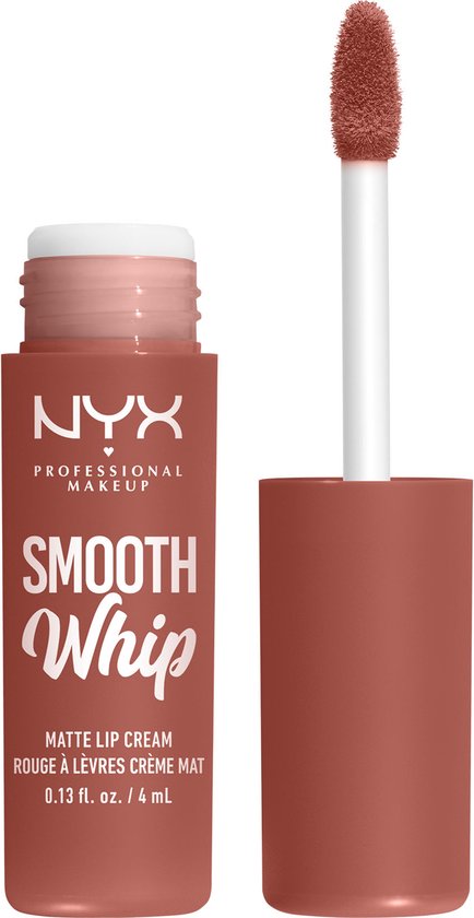 NYX PROFESSIONAL MAKEUP Rouge à lèvres Smooth Whip Matte 04 Teddy Fluff, 4  ml | bol.com