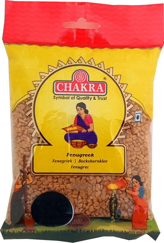 Chakra Fenegriek Zaad Specerij 3x 100 g